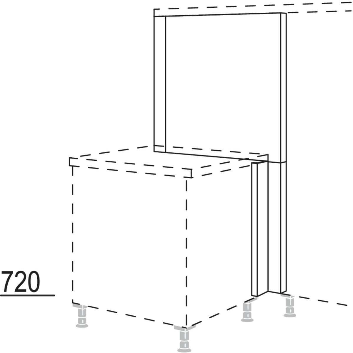 Nobilia Mehrpreis fuer Hoehenversatz MP-UEHH 7932