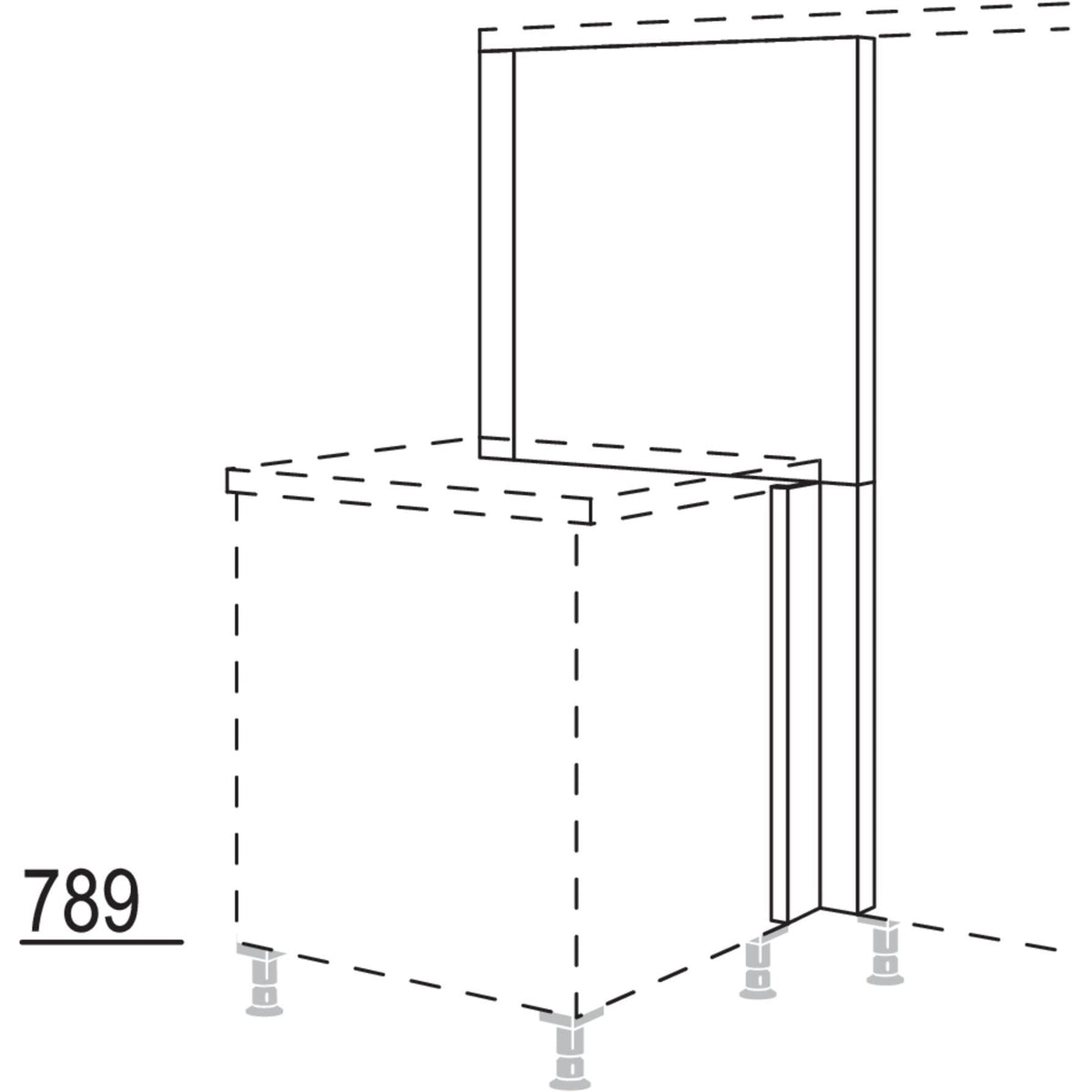 Nobilia Mehrpreis fuer Hoehenversatz MP-UEHH-X 7943