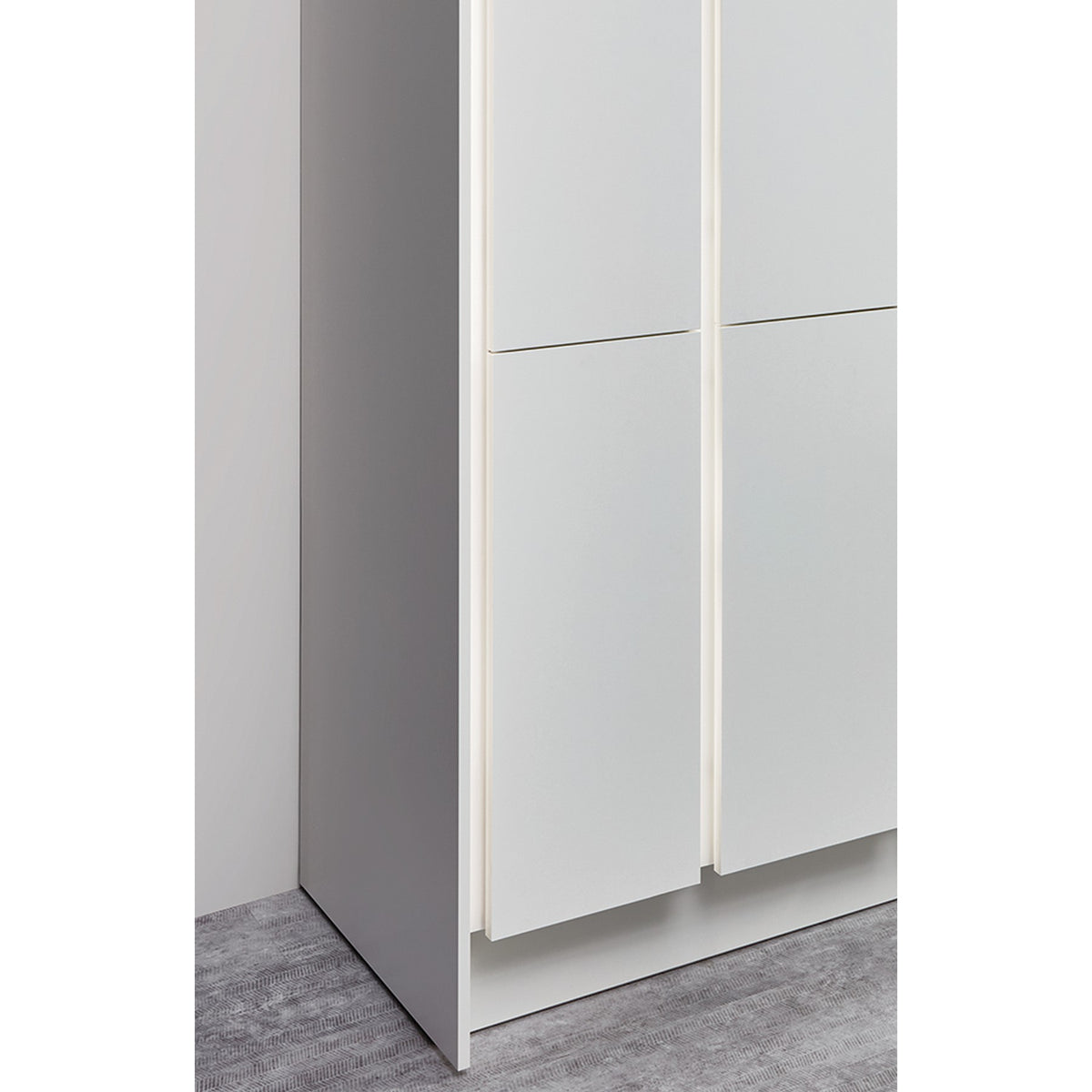 nobilia Mehrpreis fuer LED- Lichtausfuehrung der senkrechten Griffmulde zur MP-NGMS 59724