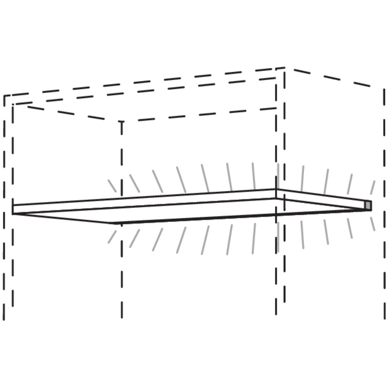 Nobilia Mehrpreis für Regalboden mit LED-Lichtausführung MP-RLA 7984