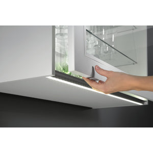 Nobilia Mehrpreis fuer grifflose Wandschraenke mit integrierter LED-Lichtleiste MP-WOGL 7937