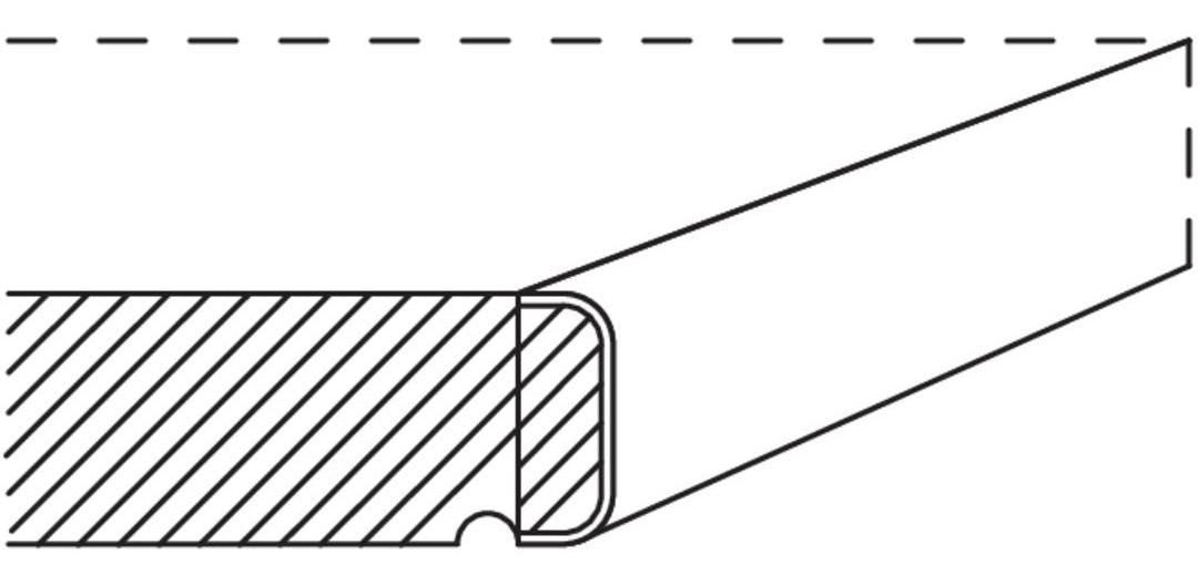 nobilia Mehrpreis für zusätzliche Kantenbelegung an Arbeitsplatten und Tischen, APN-K
