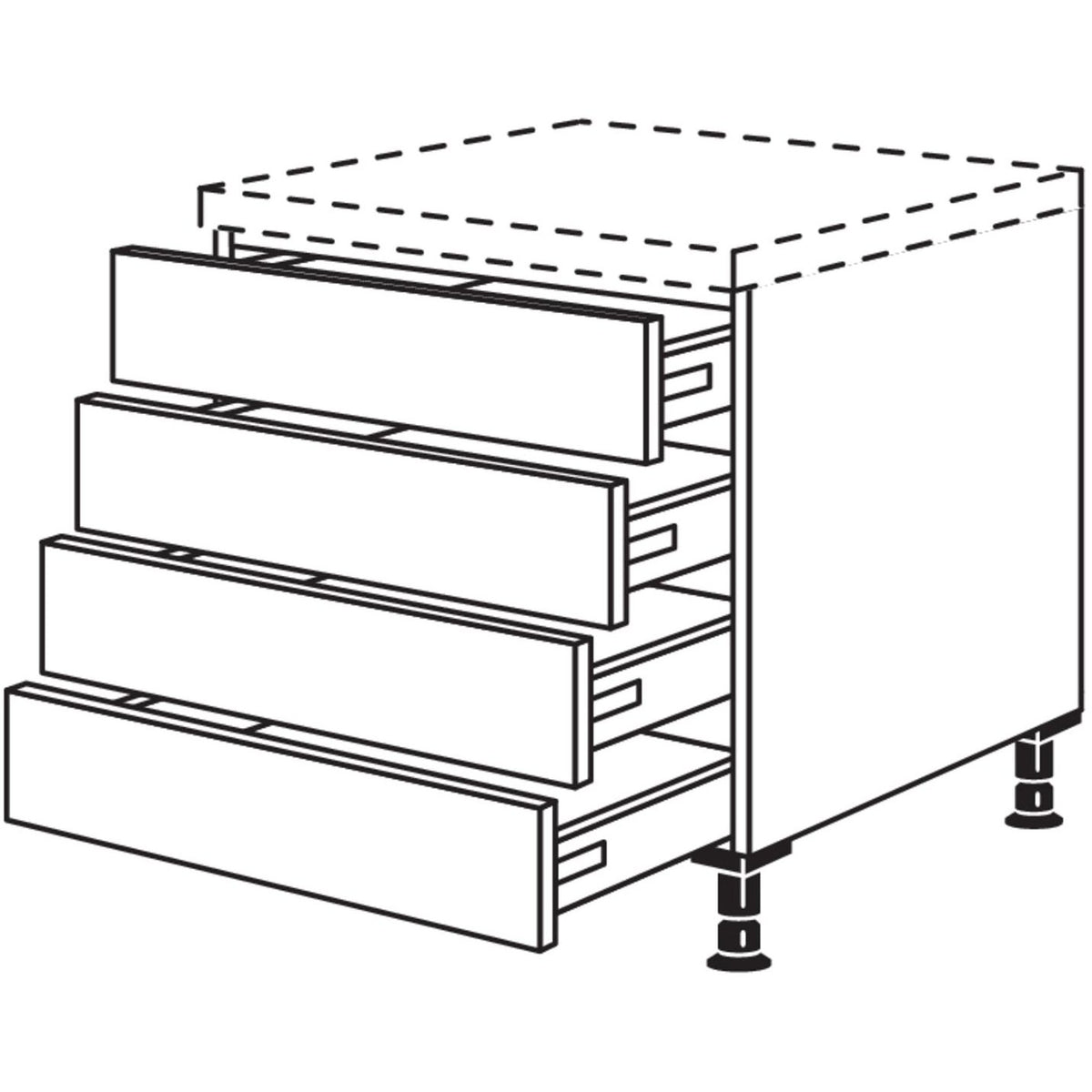 Nobilia Mini-Unterschrank - U4S40-58 28053
