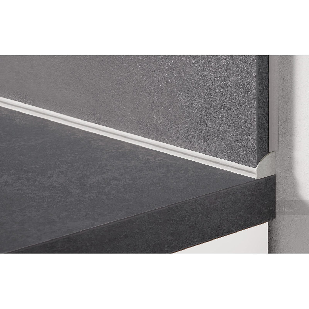 Nobilia Nischenprofil unten Aluminiumprofil- 2-teilig mit Dichtprofil NKPU200 39571