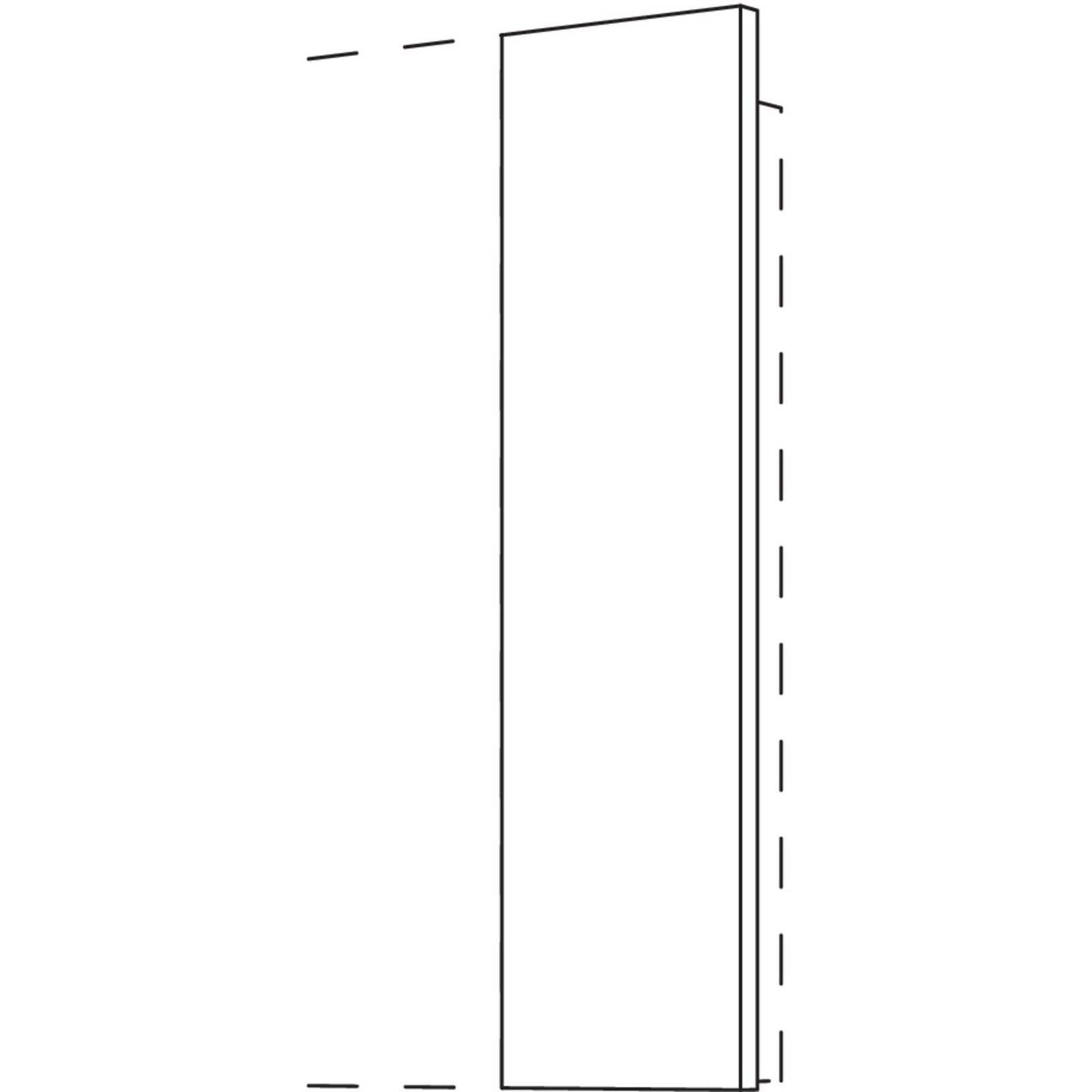 nobilia listón de paso WPK10-2 10 cm