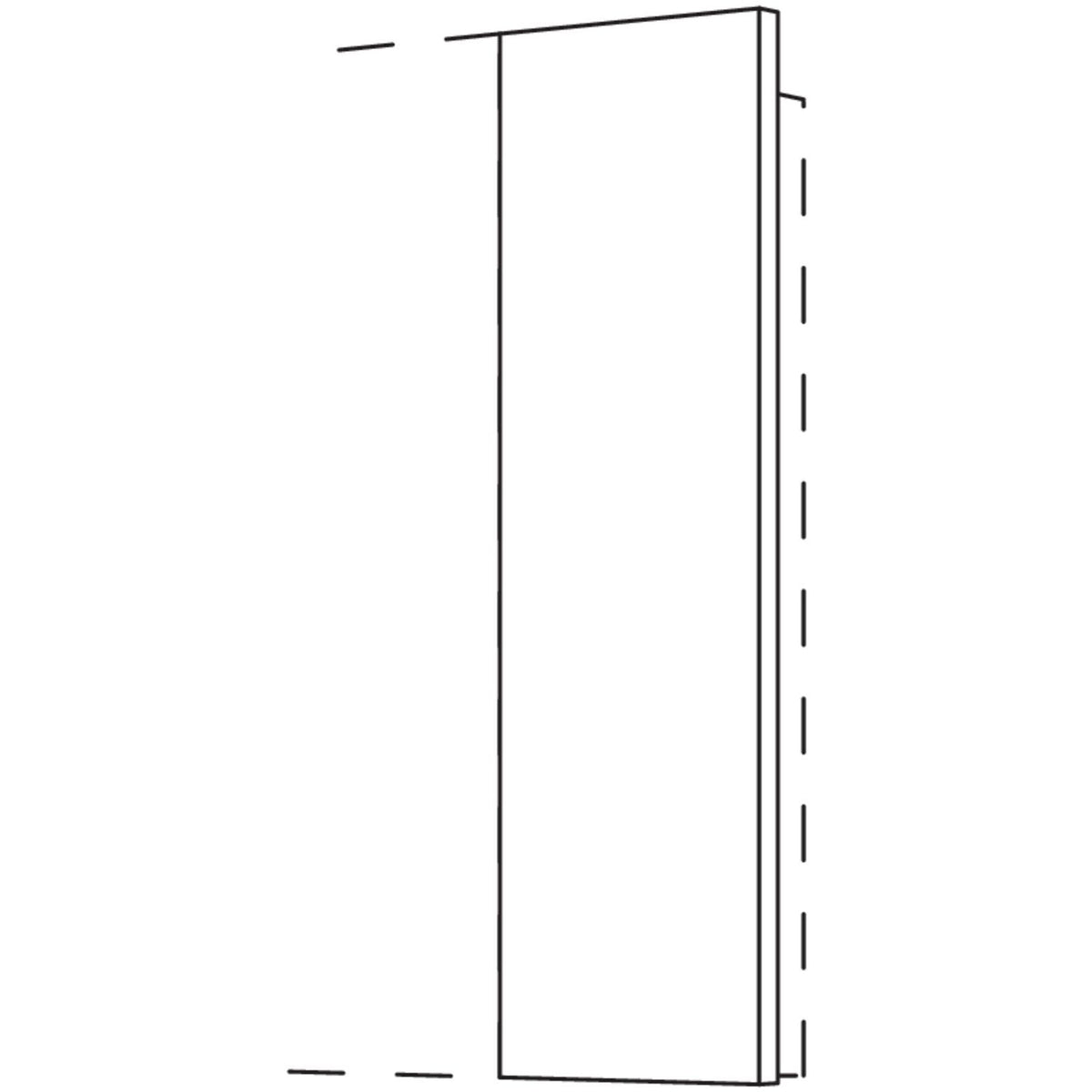 Nobilia Passleiste fuer Ueberbauschraenke UFKPK10-72 40311