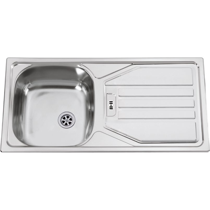 Inbouwspoelbak / Spoelbak / Keukenspoelbak RODI Okio Line 85 Roestvrij staal