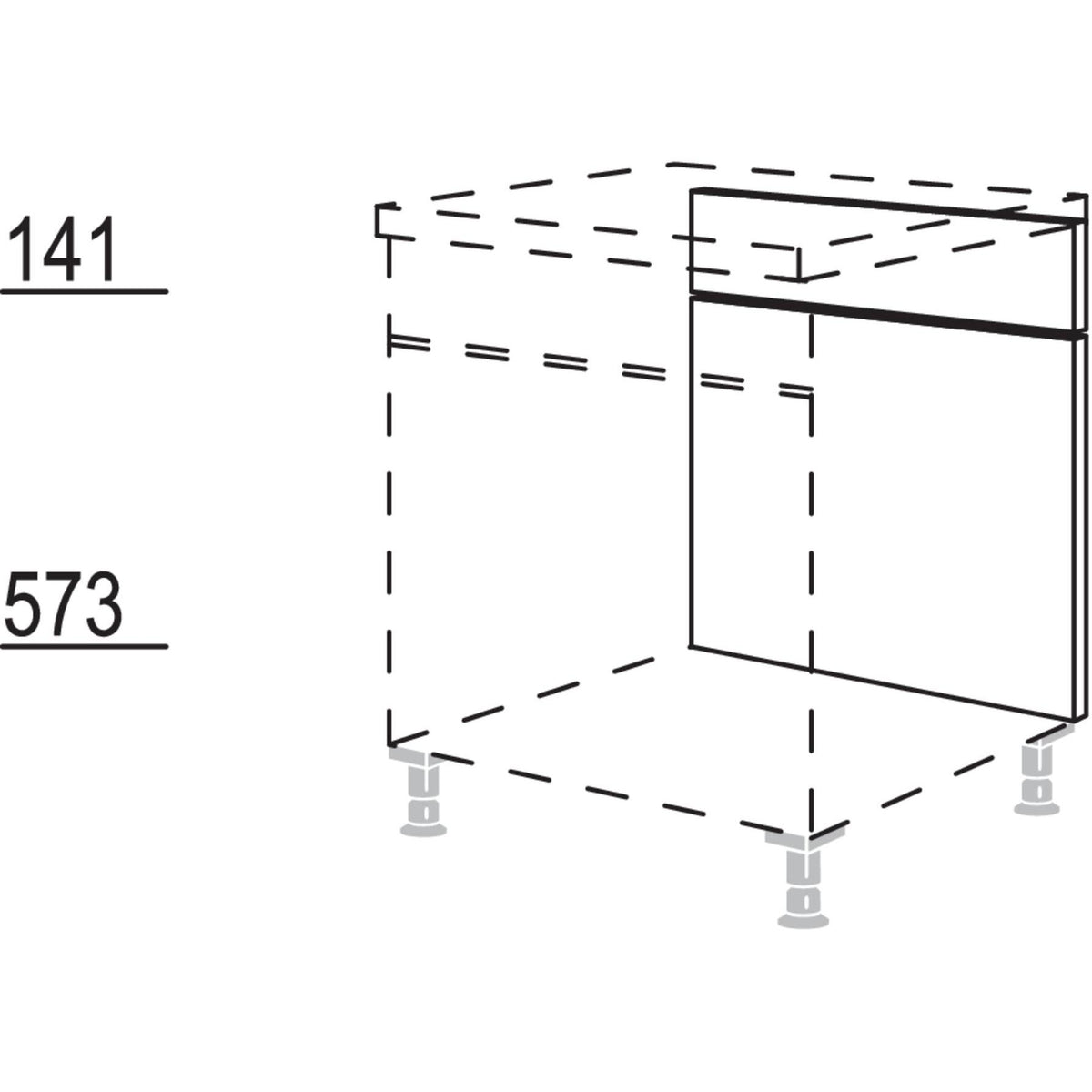 Nobilia Rückwandverkleidung RF50-72 9559