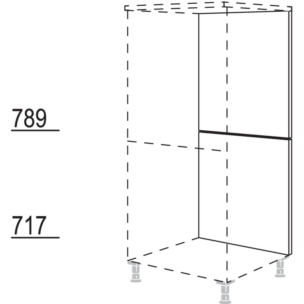 Nobilia Rueckwandverkleidung RFD40-151 9848