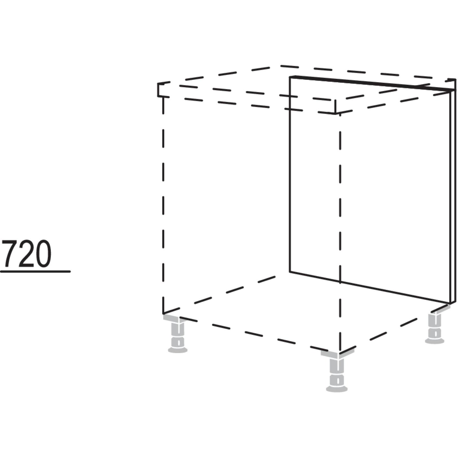 Nobilia Rueckwandverkleidung RFD45-72 39599