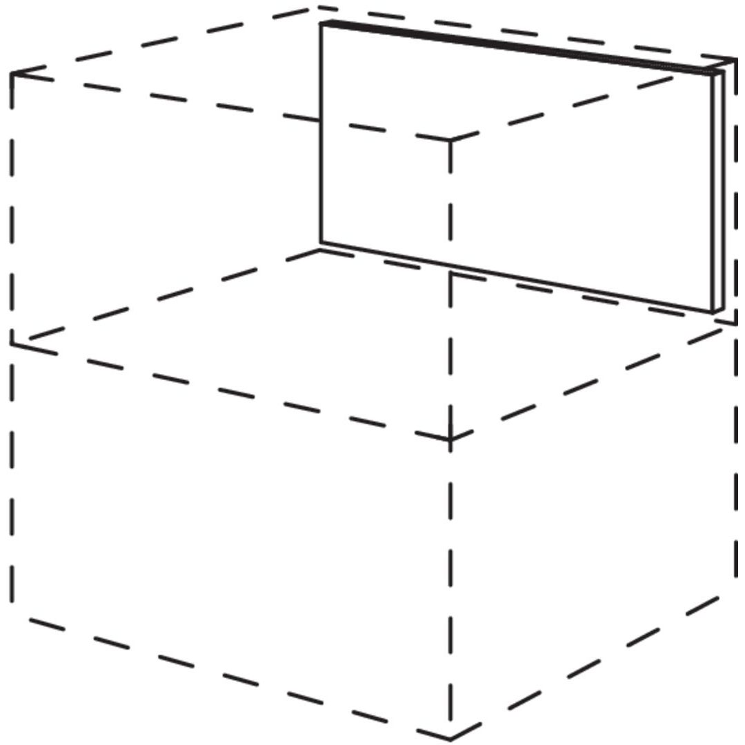 Nobilia Rueckwandverkleidung Smartcube fuer LINE N-Planungen NRKSC90 62649