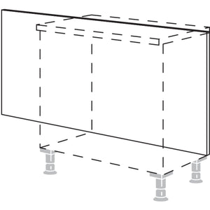 Nobilia Rueckwandverkleidung fuer Sideboardplanungen RKW-58 23742