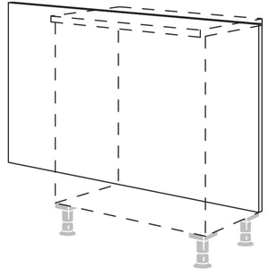 Nobilia Rueckwandverkleidung fuer Sideboardplanungen RKW-72 31742