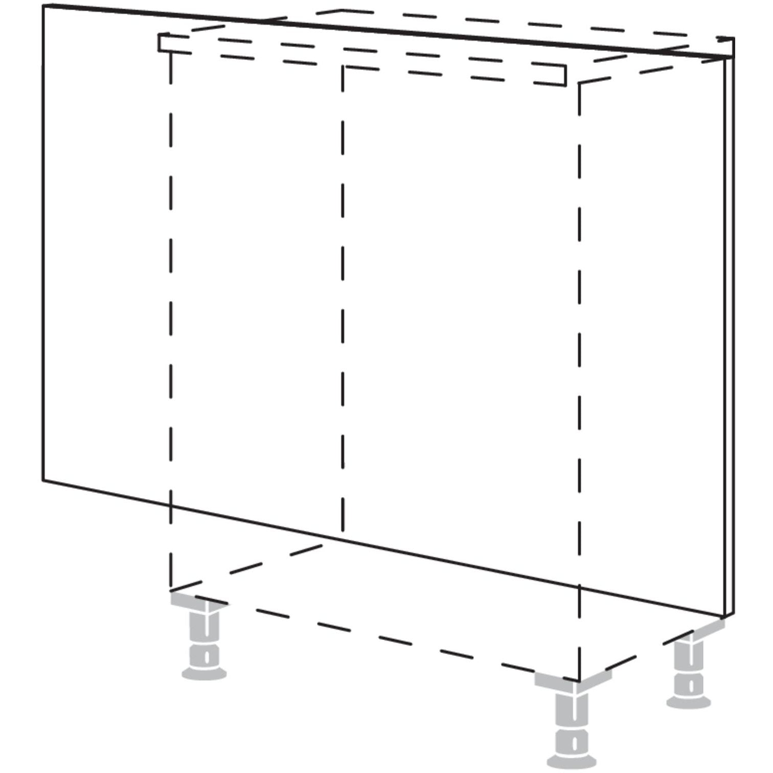 nobilia back panel cladding for sideboard plans RKWS-79