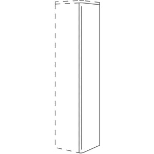 Nobilia Runde Abschlusswange- 25 mm stark WAR25-158 25895