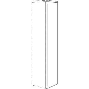 Nobilia Runde Abschlusswange- 25 mm stark WARB25-158 25895