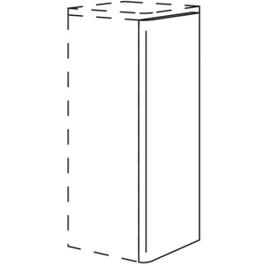 Nobilia Runde Abschlusswange- 25 mm stark WARB25-86 25888
