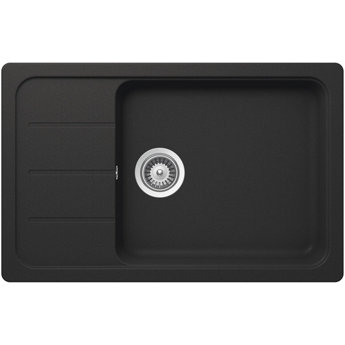 SCHOCK- Einbauspuele Formhaus D-100 LS- aus CRISTALITE- 87821 87821