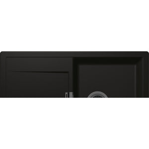 SCHOCK- Einbauspuele Mono D-100 S FB RD5- aus CRISTADUR-- nur flaechenbuendiger Einbau 87314 87314