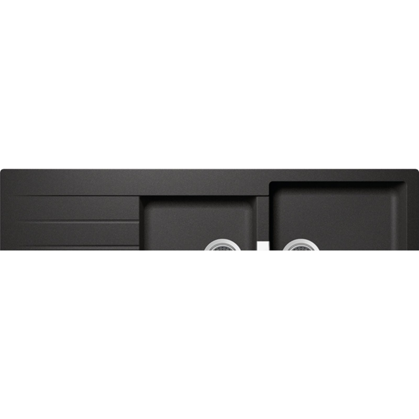 SCHOCK: Inbouwspoelbak Patos D- 200, van CRISTADUR® Stone 87426 116 cm