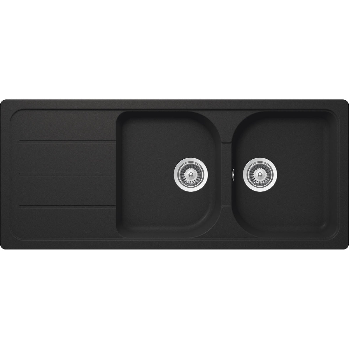 Nobilia SCHOCK SCHOCK- Einbauspuele Formhaus D-200- aus CRISTALITE-  Onyx 87365 87365