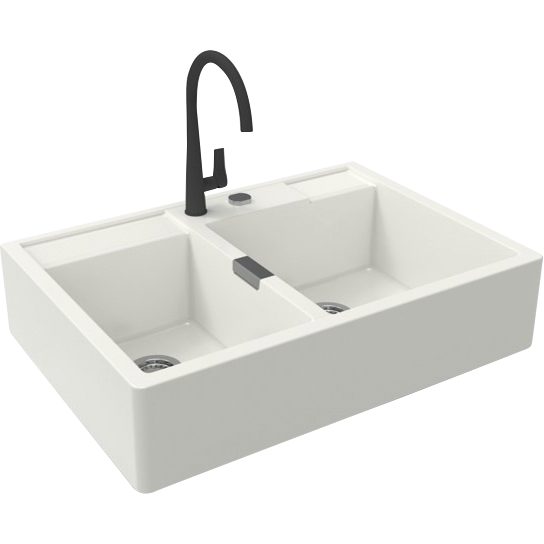 Nobilia SCHOCK SCHOCK- Spuelenstein Kallio M 175- aus CRISTADUR- Magma 87296 87296