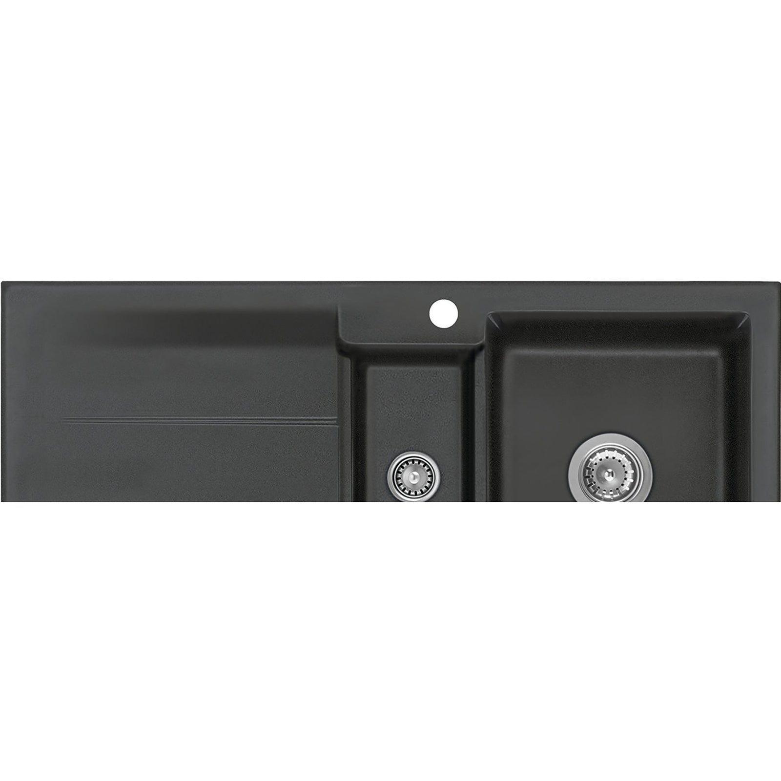 SYSTEMCERAM- Einbauspuele Genea 100- Keramik  Schiefer 87632 87632