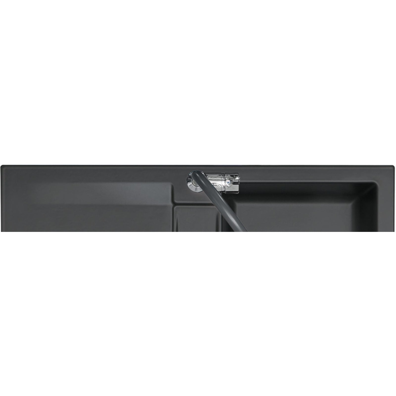 SYSTEMCERAM- Einbauspuele Genea 87- Keramik  Schiefer 87647 87647