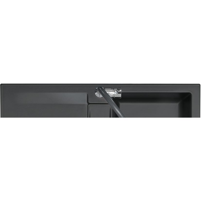 SYSTEMCERAM- Einbauspuele Genea 87- Keramik  Nigra 87646 87646