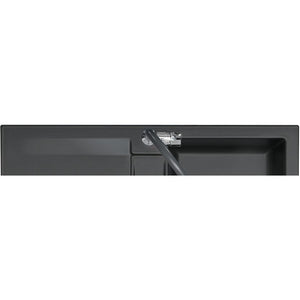 Nobilia SYSTEMCERAM SYSTEMCERAM- Einbauspuele Genea 87- Keramik Nigra 87646 87646