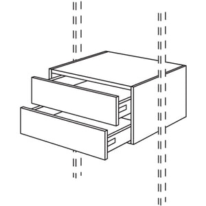 Nobilia Schubkastenschrank U2SRS60-36 36956