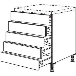 Nobilia Schubkastenschrank U5S60 22037