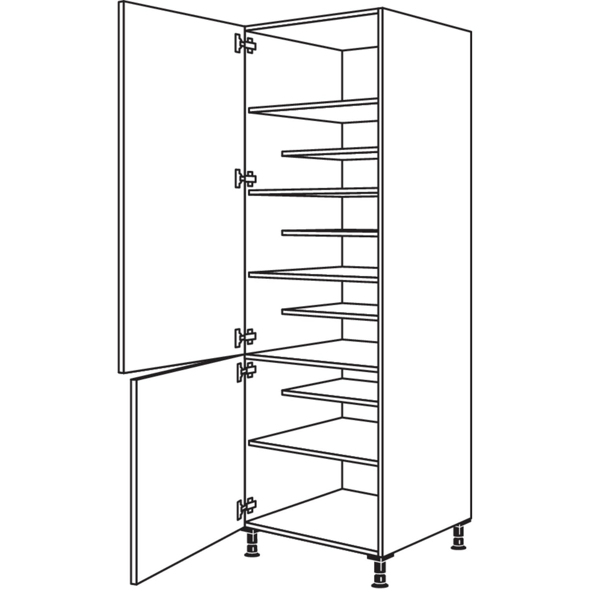 Nobilia Schuhschrank HDWS40-2 35084
