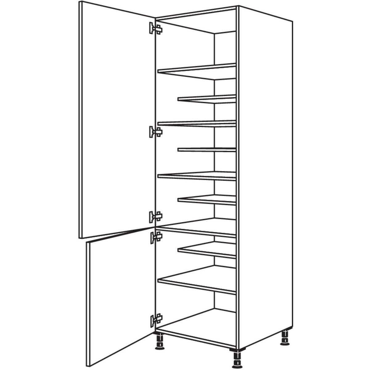 Nobilia Schuhschrank HDWS40-3 45084