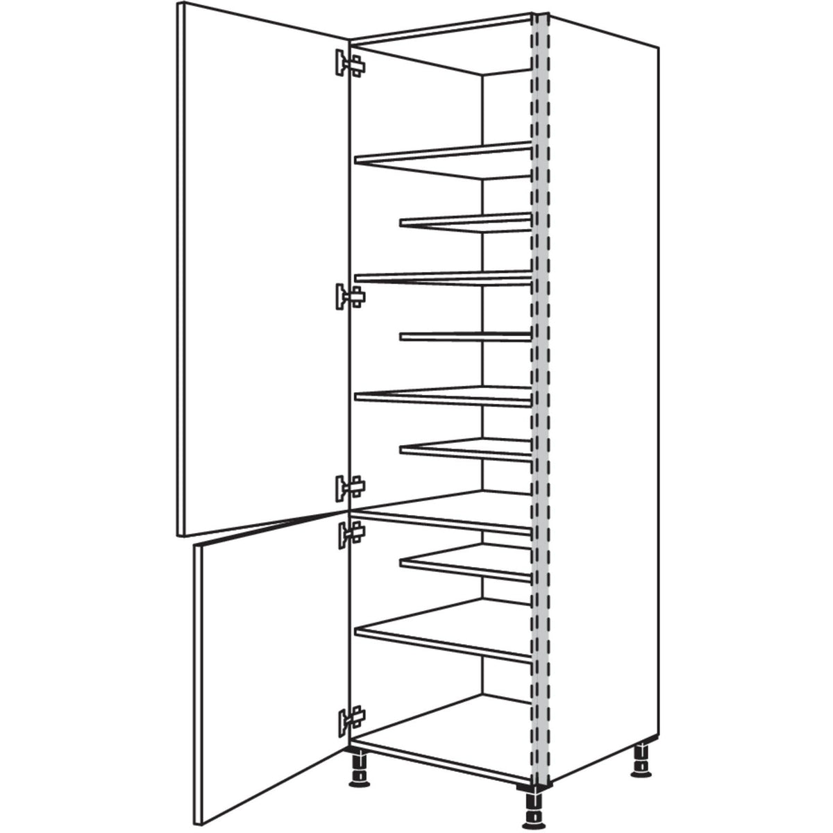 Nobilia Schuhschrank NHSWS60-3 53189
