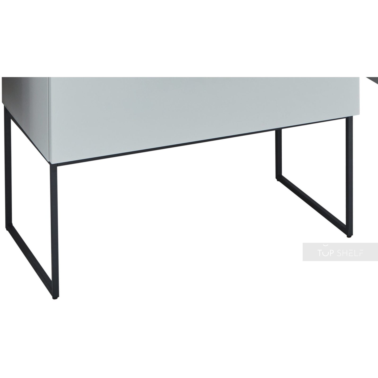 nobilia plinth runners made of steel, 15 mm thick 2 pieces, 450 mm deep SOKU44-46