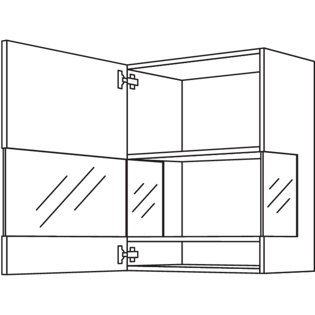 Nobilia Solitaervitrine Boulevard WVBS50-3 40955