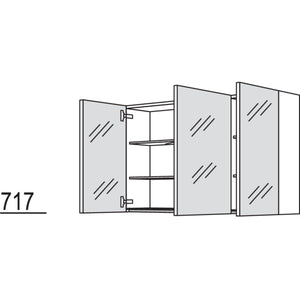 Nobilia Spiegelschrank WBSP3100-1 2730