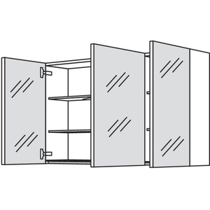 Nobilia Spiegelschrank WBSP3100-1 2730