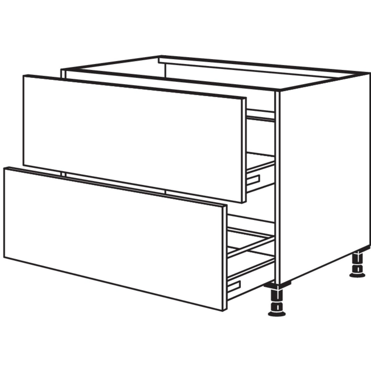 Nobilia Spuelen-Auszugschrank SPUDASA80 20228