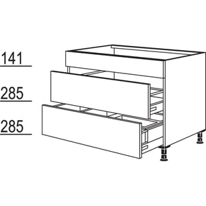 Nobilia Spuelen-Auszugschrank Separato SPU2A-AS60 22186