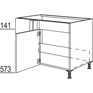 nobilia Spuelen-Eckschrank SPUE90-45 20159
