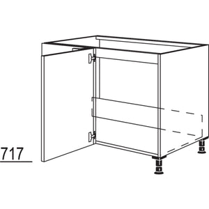 Nobilia Spülen-Eckschrank SPUED100-50 32156