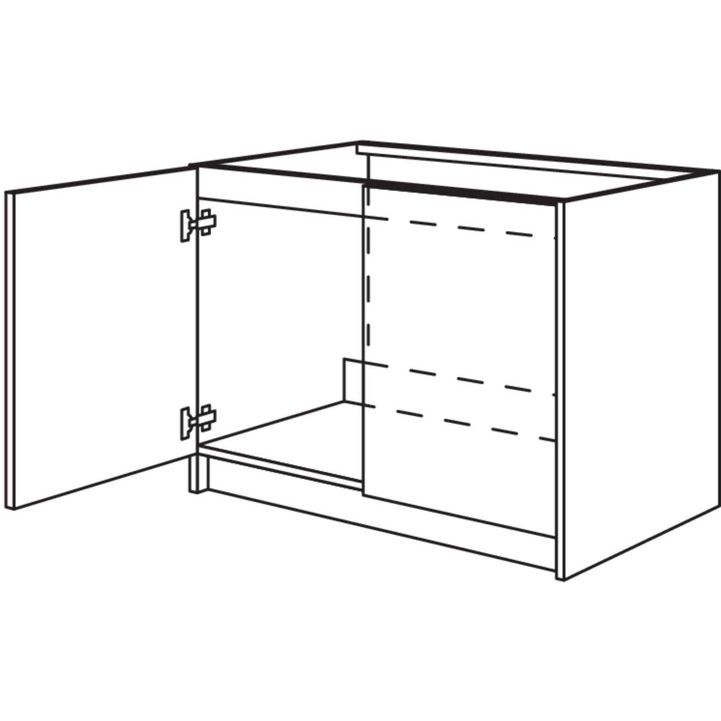 nobilia Sink Conversion Cabinet SPUBF100 100 cm