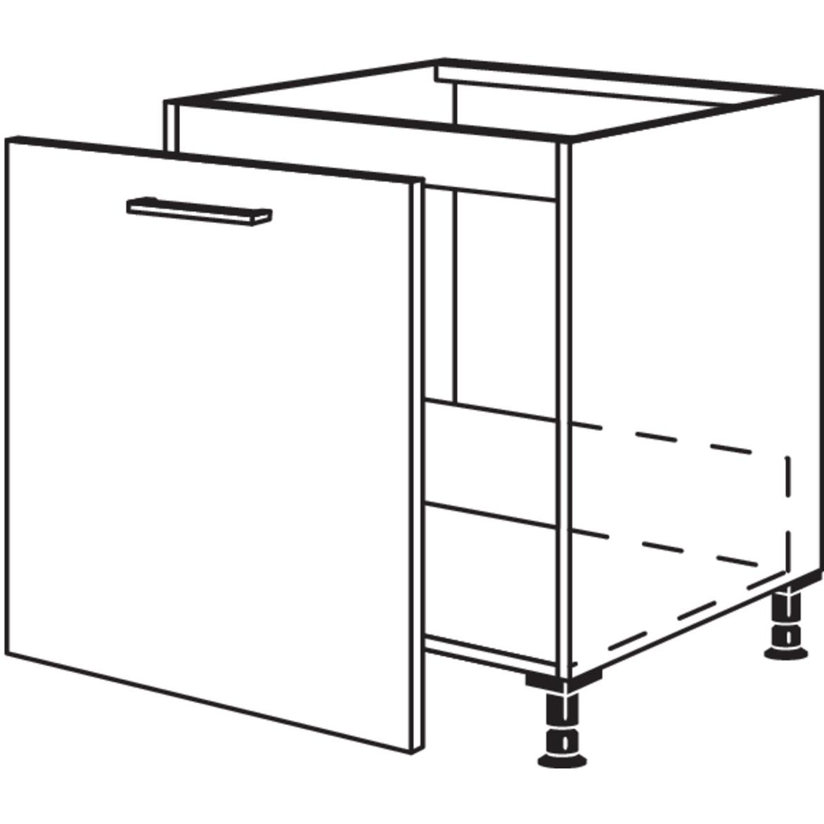 Nobilia Spuelenschrank SPUAD60 31199