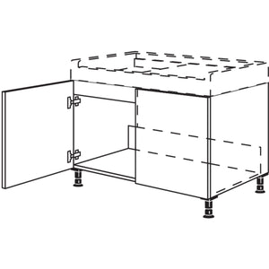 Nobilia Spuelenschrank SPUST90 20201