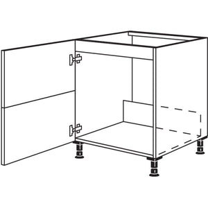 Nobilia Spuelenschrank SPUV2DA60 32283
