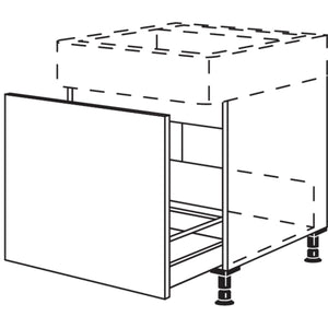 nobilia Spuelenschrank fuer bauseitige Wertstoffbehaeltersysteme SPUSTA-BW60 20214
