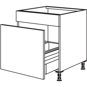 Nobilia Spuelenschrank mit Zargen-Cargo SPU-AS45 22284