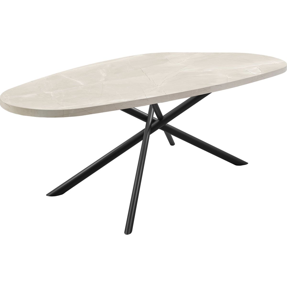 nobilia Tischplatte in Nierenform APDTN240-105 7129